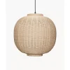 Handgefertigte Rattan-Pendelleuchte Chand