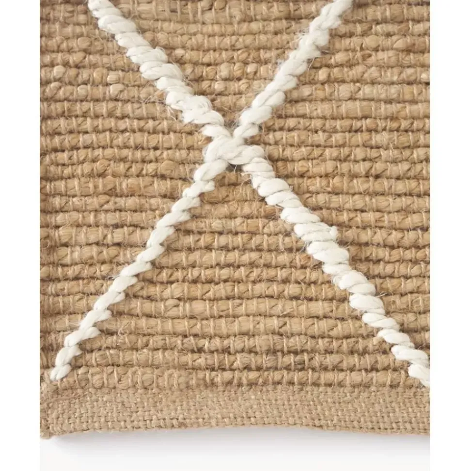 Handgefertigter Jute-Laufer Kunu