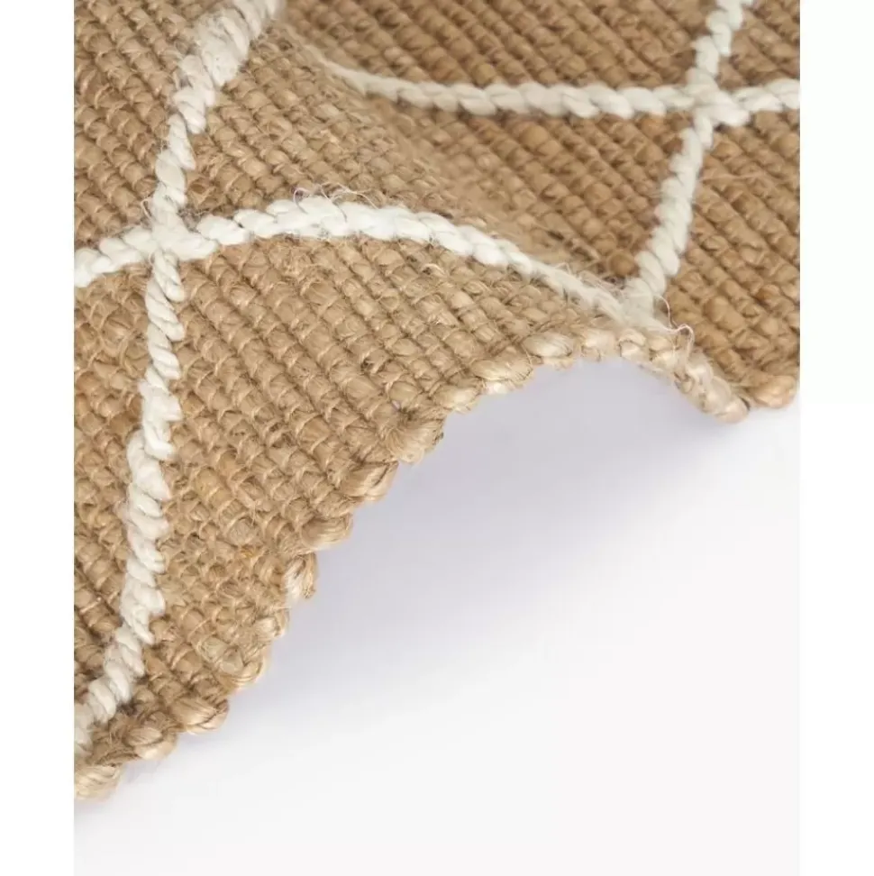 Handgefertigter Jute-Laufer Kunu