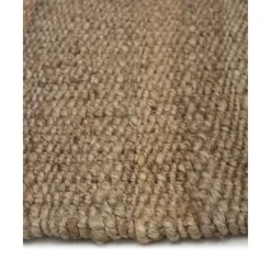 Handgefertigter Jute-Teppich Naturals Mit Fransen