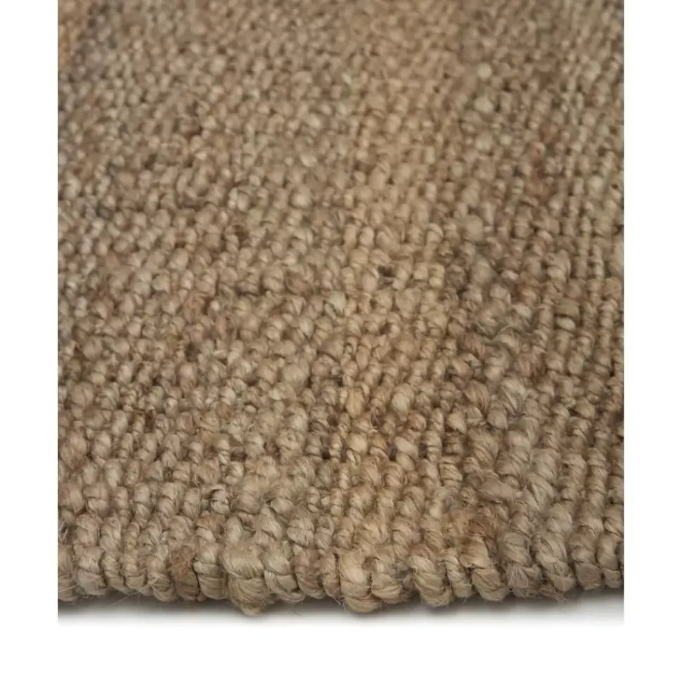 Handgefertigter Jute-Teppich Naturals Mit Fransen