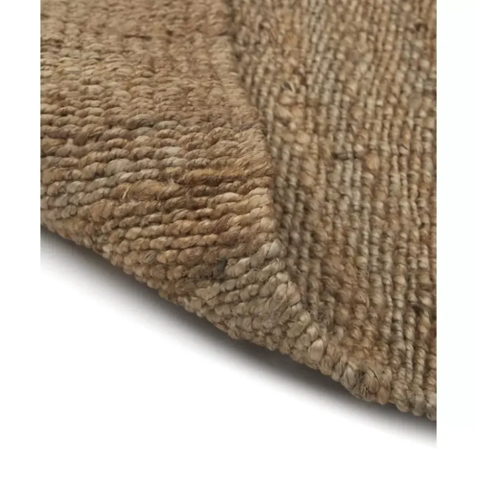Handgefertigter Jute-Teppich Naturals Mit Fransen
