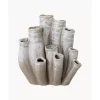Handgefertigtes Deko-Objekt Saha Aus Steingut