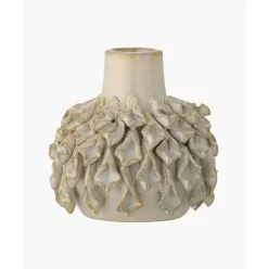 Handgefertigte Vase Mokua Aus Steingut
