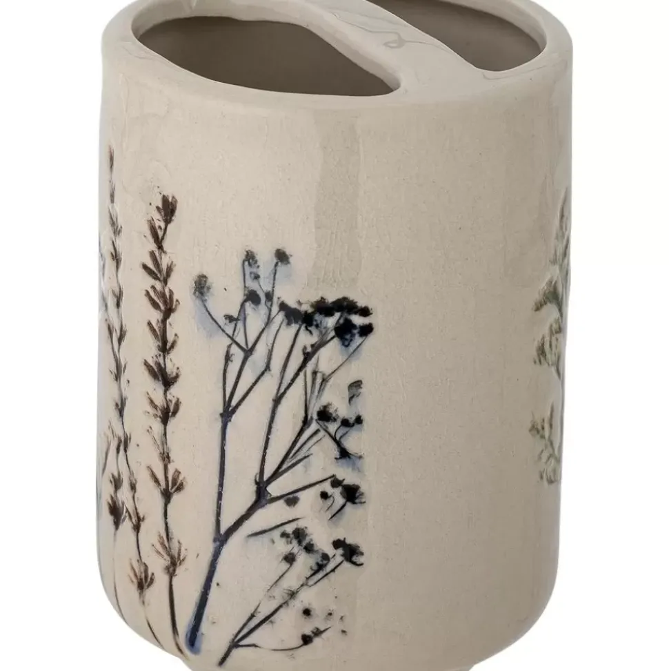 Handgemachtes Bad-Accessoire-Set Bea Mit Graser-Motiv, 2Er-Set