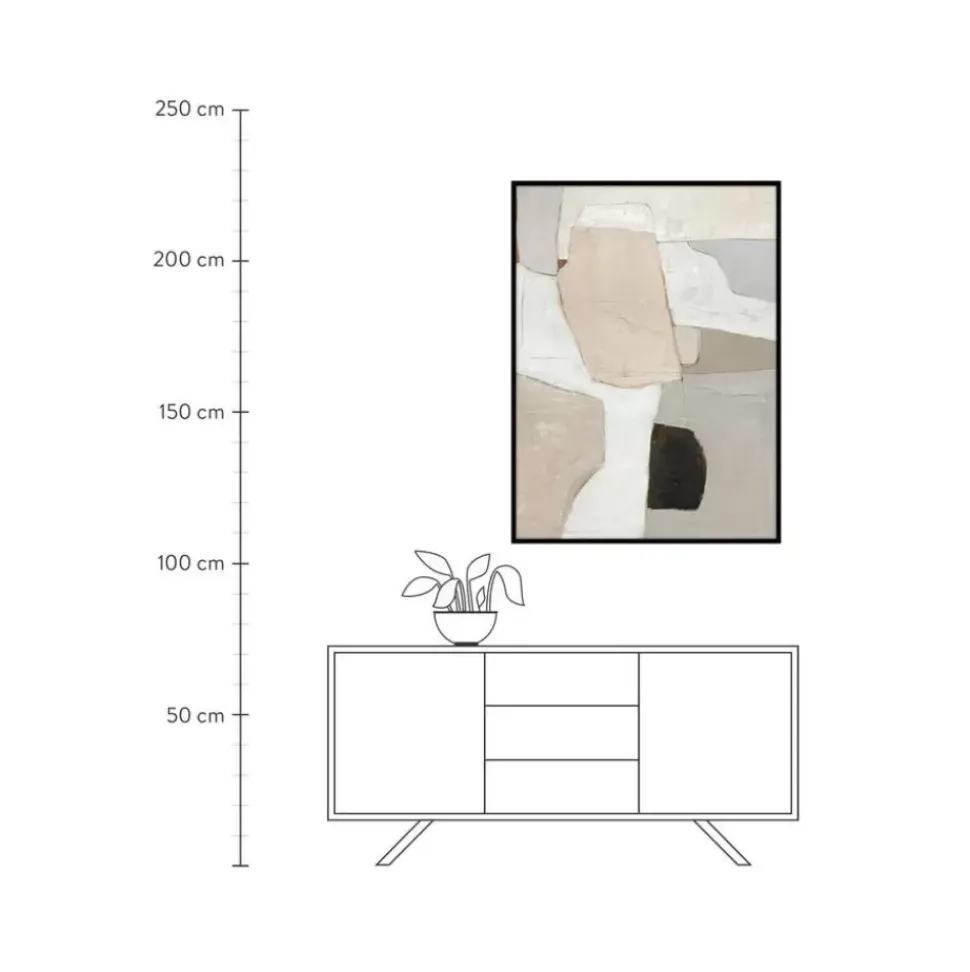 Handgemaltes Leinwandbild Accurate Mit Holzrahmen