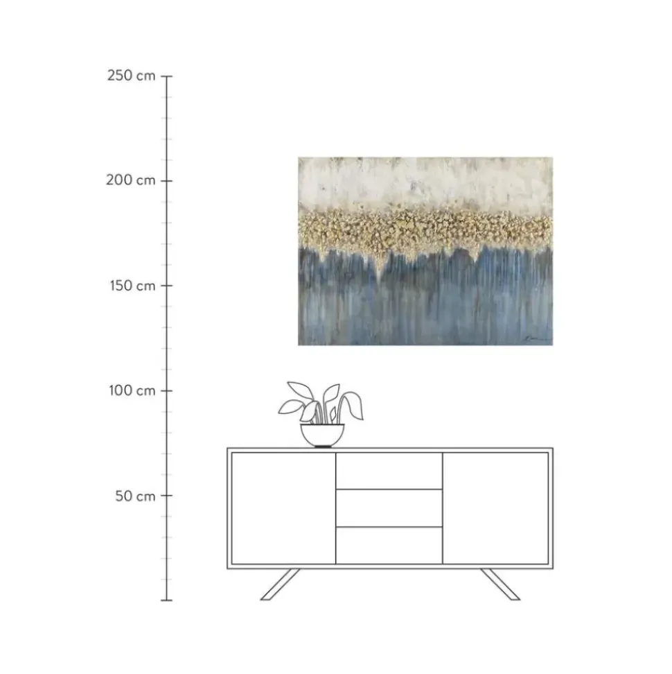Handgemaltes Leinwandbild Danish Arts I