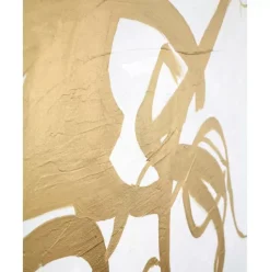 Handgemaltes Leinwandbild Goldplay Mit Holzrahmen