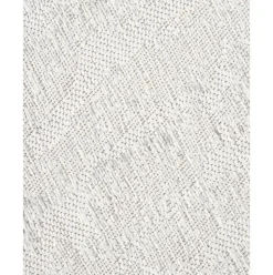 Handgetufteter Jacquard-Baumwollteppich Imani