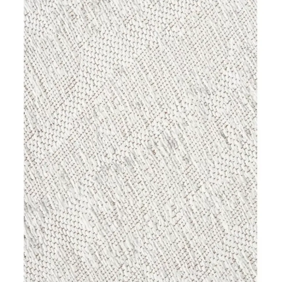 Handgetufteter Jacquard-Baumwollteppich Imani