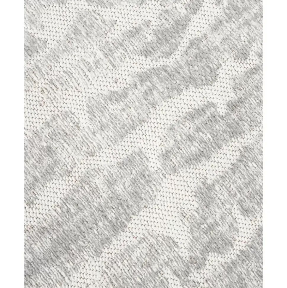 Handgetufteter Jacquard-Baumwollteppich Imani