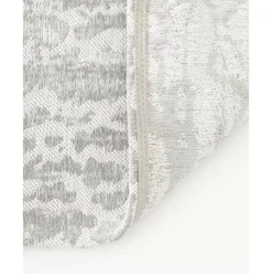 Handgetufteter Jacquard-Baumwollteppich Imani