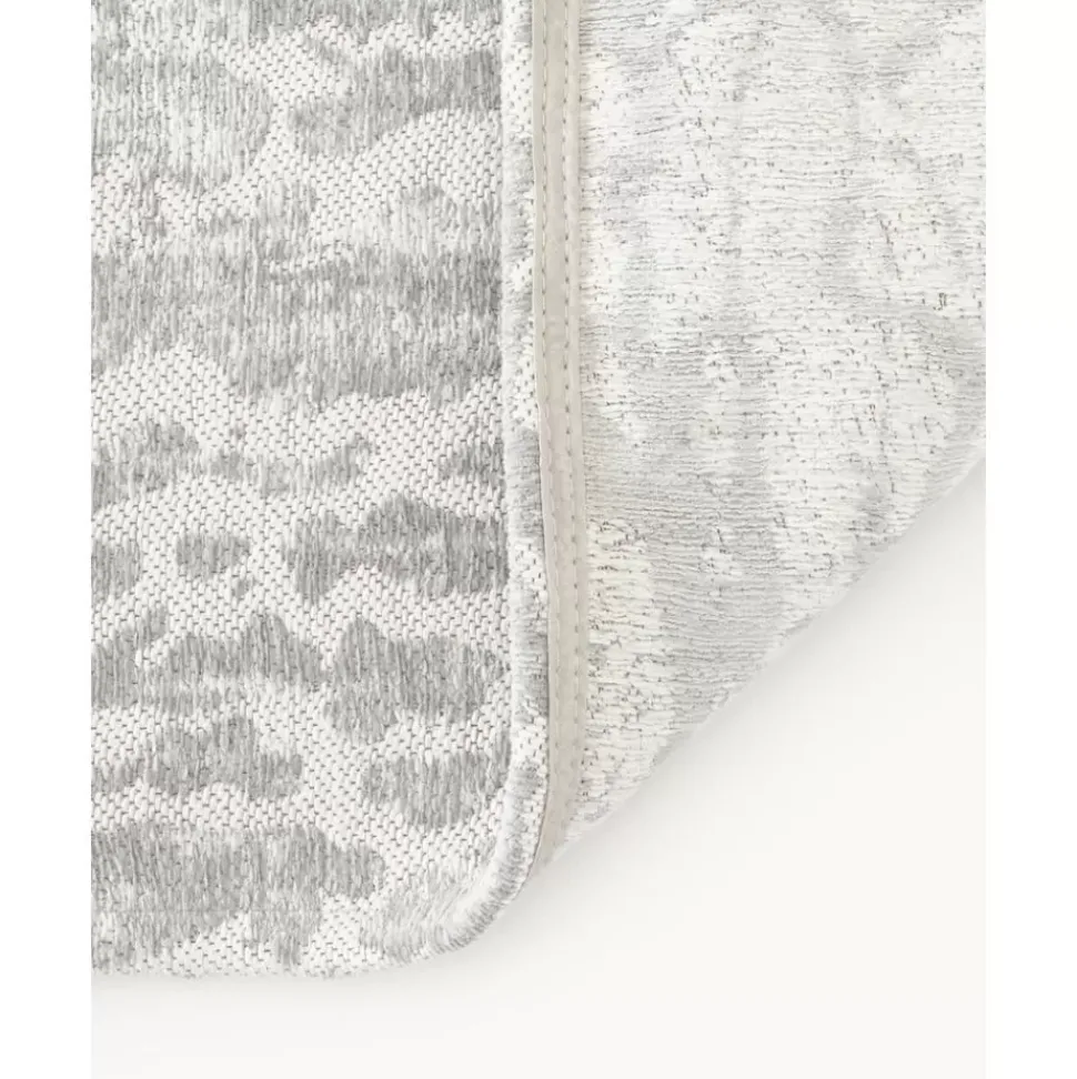 Handgetufteter Jacquard-Baumwollteppich Imani