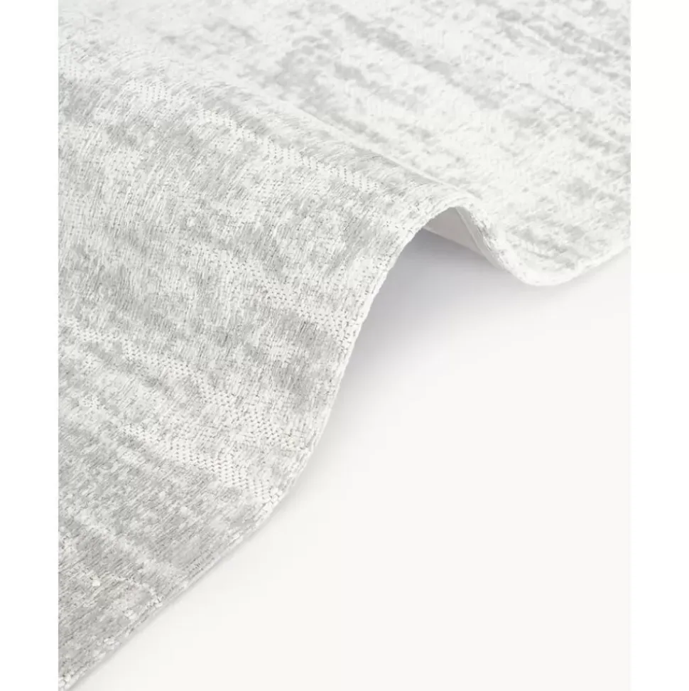 Handgetufteter Jacquard-Baumwollteppich Imani