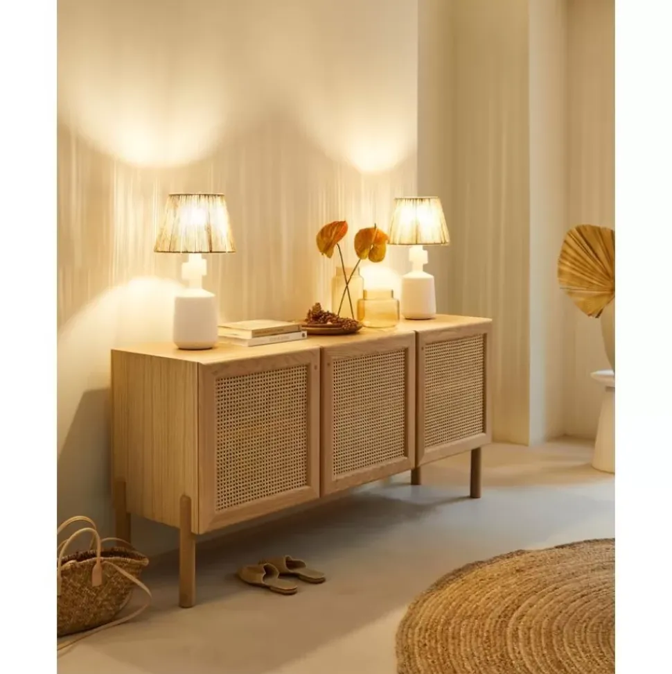 Keramik-Tischlampe Alicia