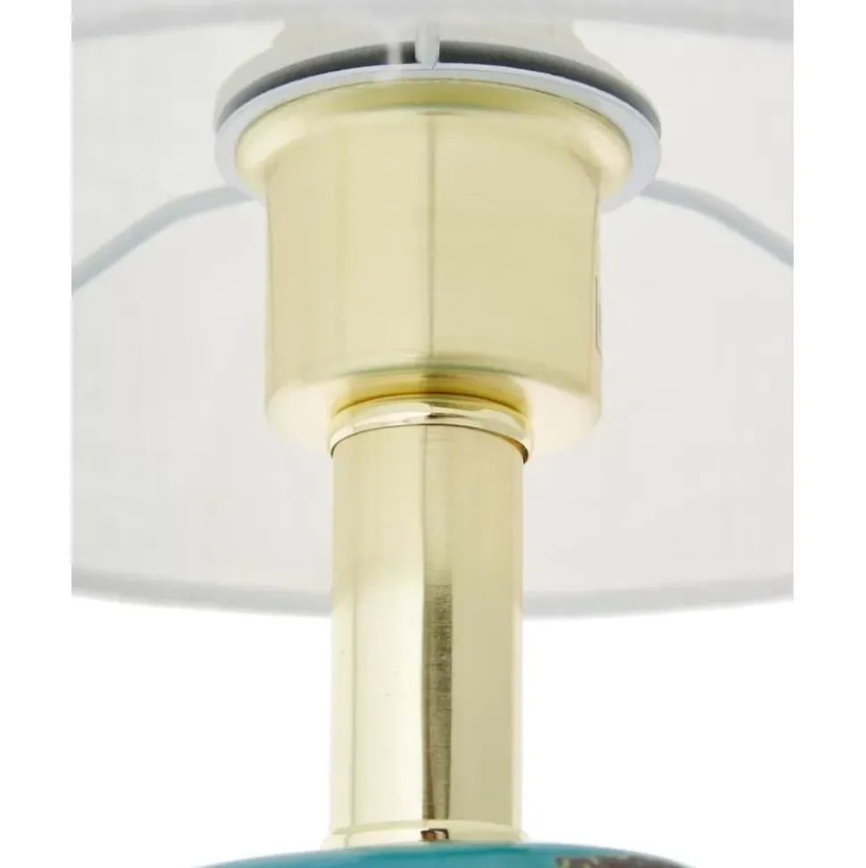 Keramik-Tischlampe Cous Mit Antik-Finish