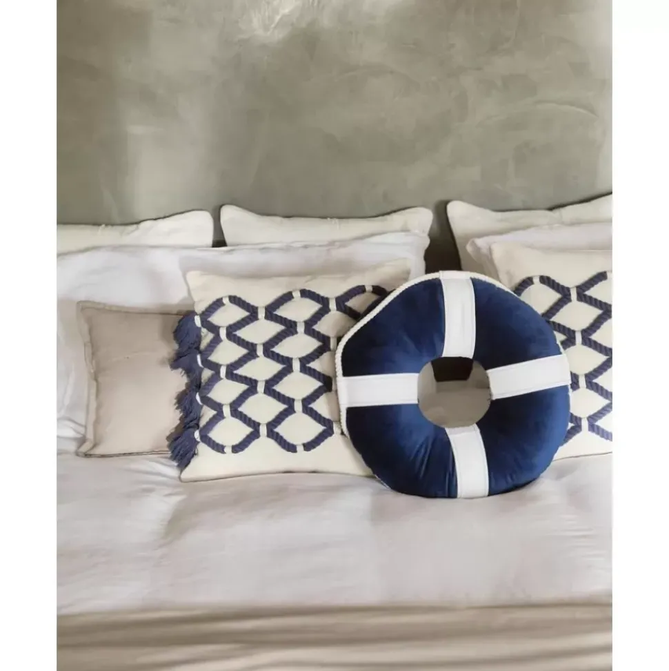 Kissenhulle Galliot Mit Maritimem Knoten-Dekor