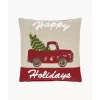 Kissenhulle Happy Holidays Mit Feinen Bestickten Details