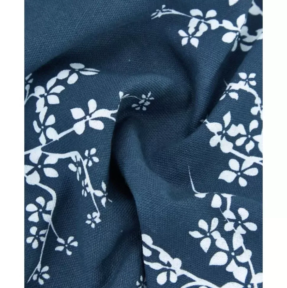 Kissenhulle Jada Mit Keder Und Blumenmotiv