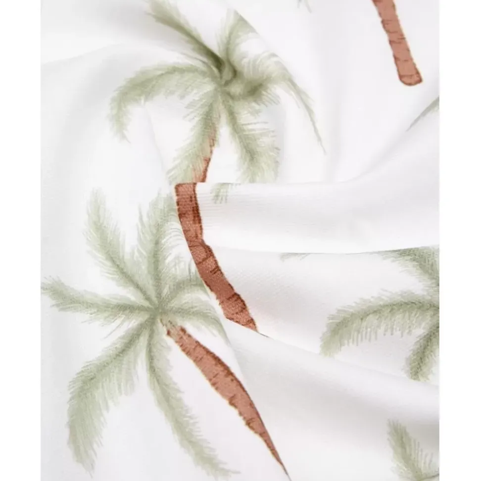 Kissenhulle Palema Mit Palmenprint Aus Bio-Baumwolle