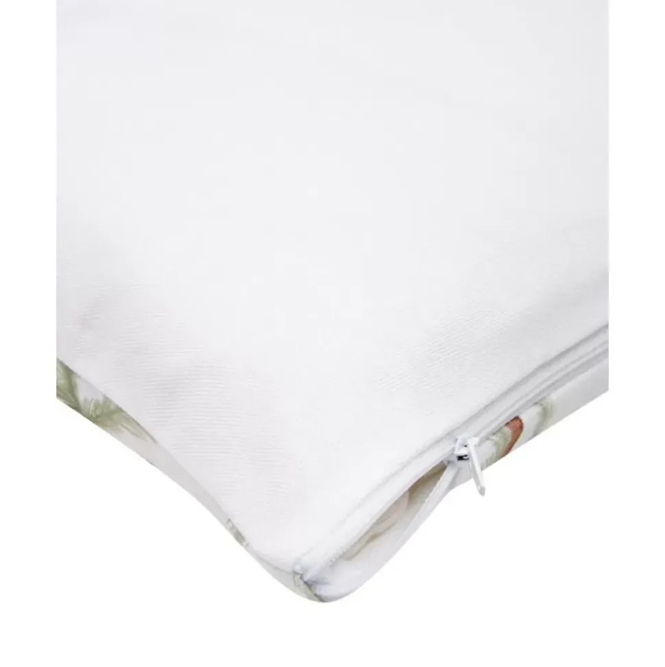 Kissenhulle Palema Mit Palmenprint Aus Bio-Baumwolle