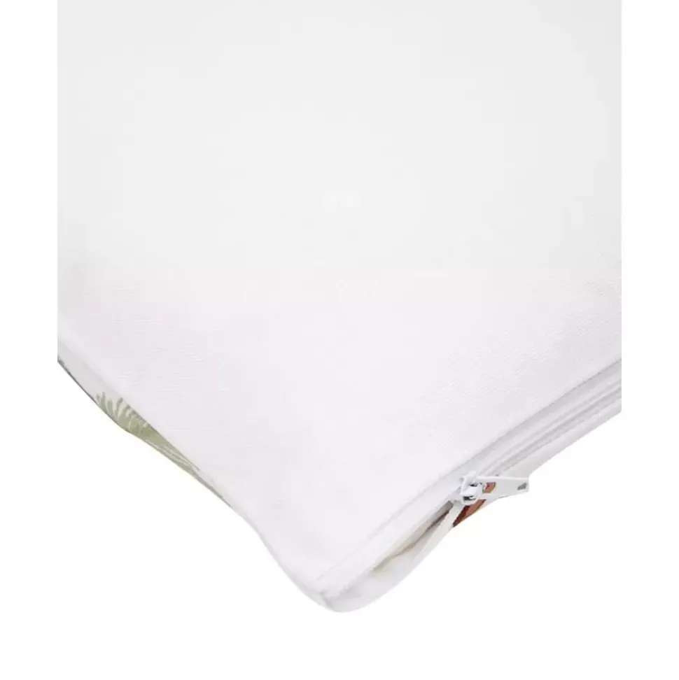 Kissenhulle Palima Mit Palmenprint Aus Bio-Baumwolle