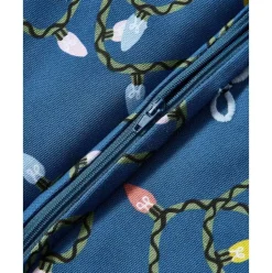 Kissenhulle Ribbons Mit Weihnachtsaufdruck Und Stickerei