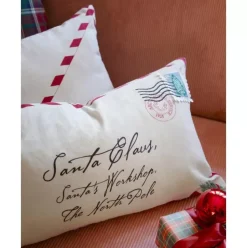 Kissenhulle Wishes Mit Weihnachtlicher 3D Stickerei