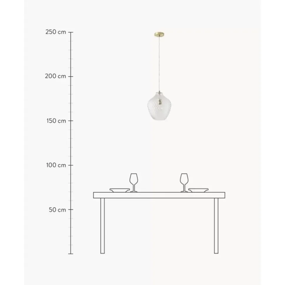 Kleine Pendelleuchte Lee Aus Glas
