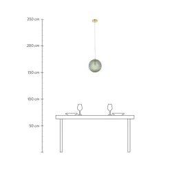 Kleine Pendelleuchte Lorna Aus Glas