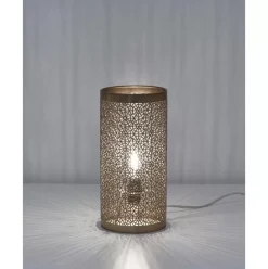 Kleine Tischlampe Hermine Aus Metall