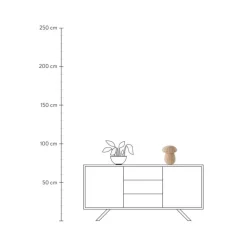 Kleine Tischlampe Mush