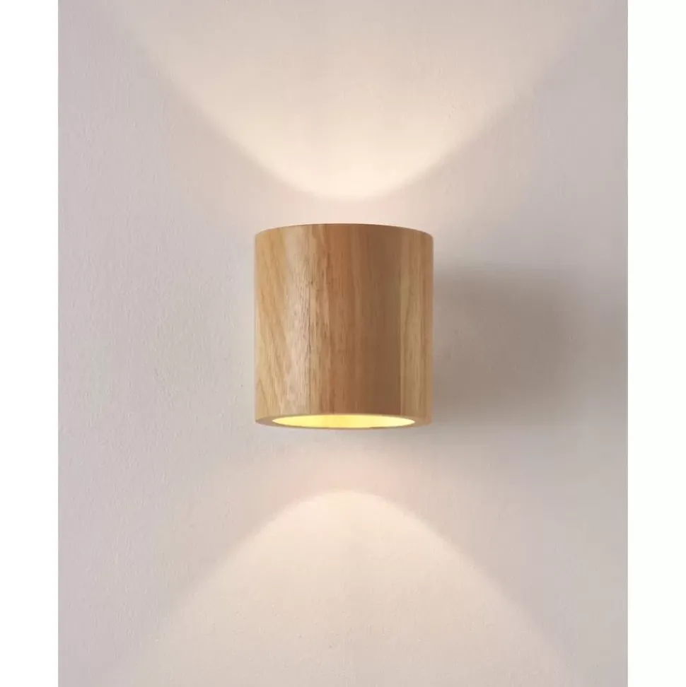 Kleine Wandleuchte Roda Aus Holz