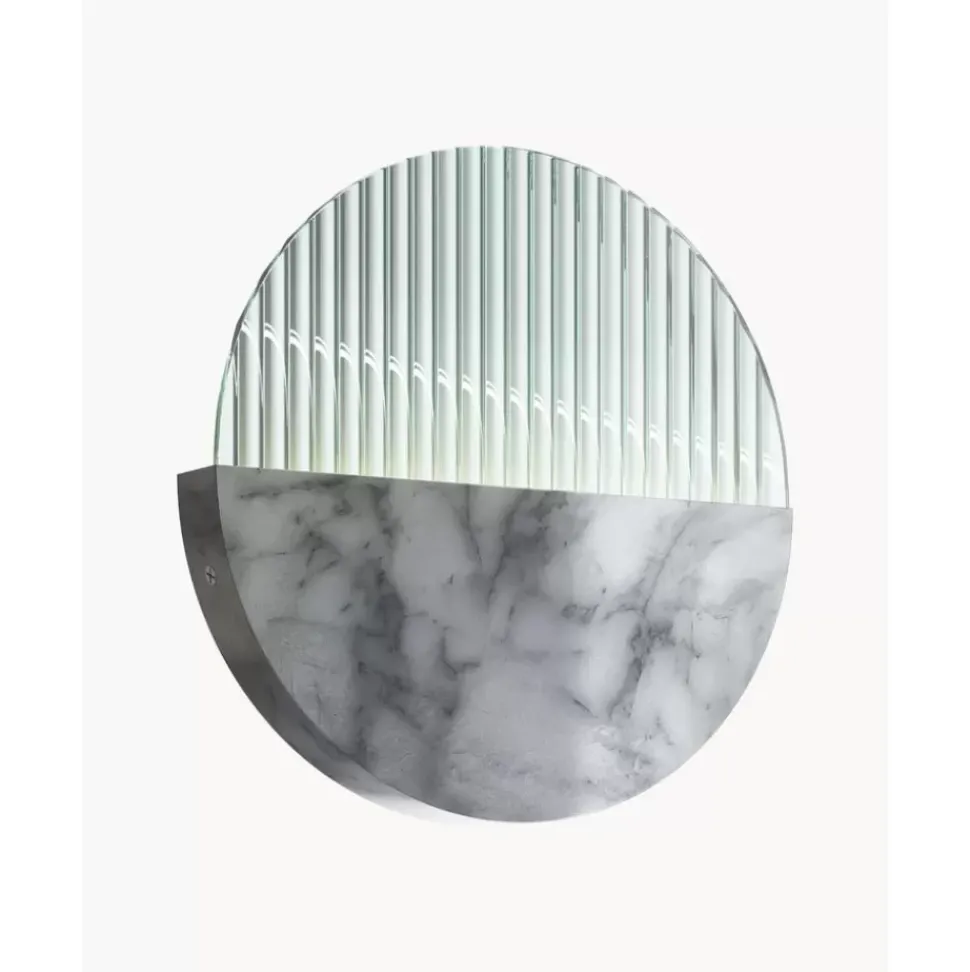 Led-Wandleuchte Jupiter In Marmor-Optik