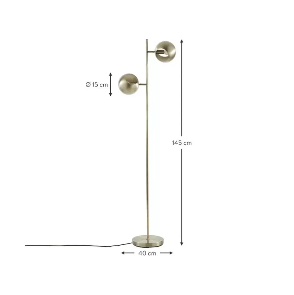 Leselampe Edgar Mit Antik-Finish