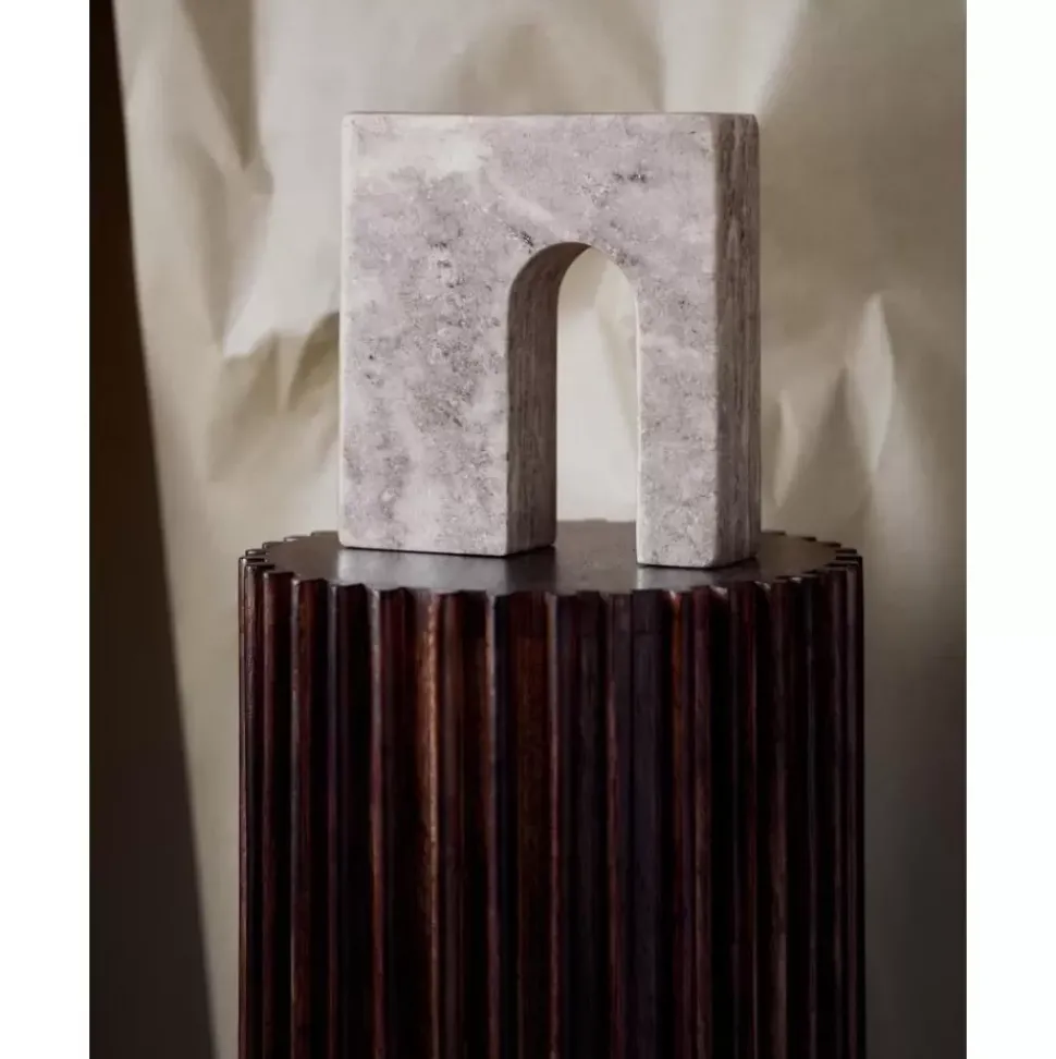 Marmor-Buchstutzen Kai, 2 Stuck