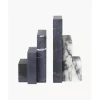 Marmor-Buchstutzen Sculpt, 2Er-Set