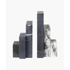 Marmor-Buchstutzen Sculpt, 2Er-Set