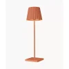 Mobile Dimmbare Ausentischlampe Trellia In Orange