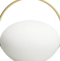 Mobile Dimmbare Led-Ausentischlampe Orbit Mit Usb-Anschluss