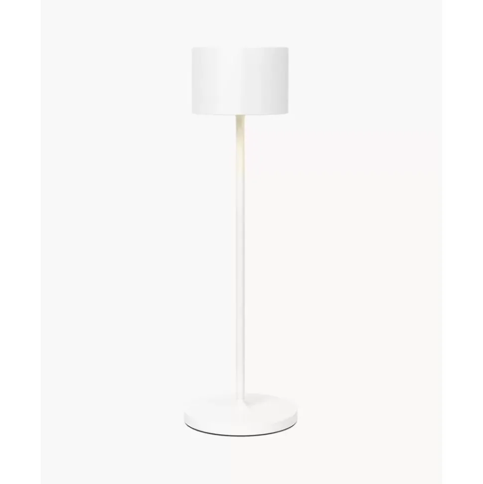 Mobile Led-Outdoor-Tischlampe Farol, Dimmbar