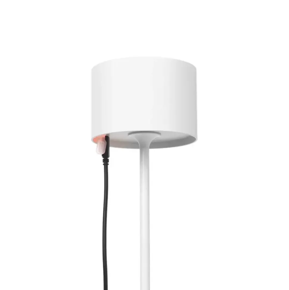 Mobile Led-Outdoor-Tischlampe Farol, Dimmbar