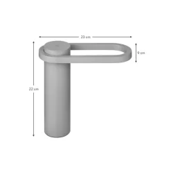 Mobile Led-Outdoor-Tischlampe Hoop, Dimmbar