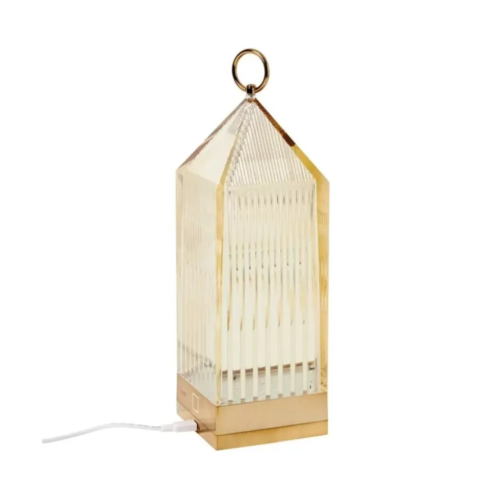 Mobile Outdoor Tischlampe Lantern Mit Ladestation, Dimmbar