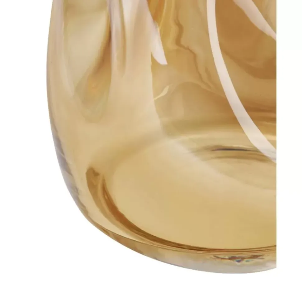 Mundgeblasene Glas-Vase Luster