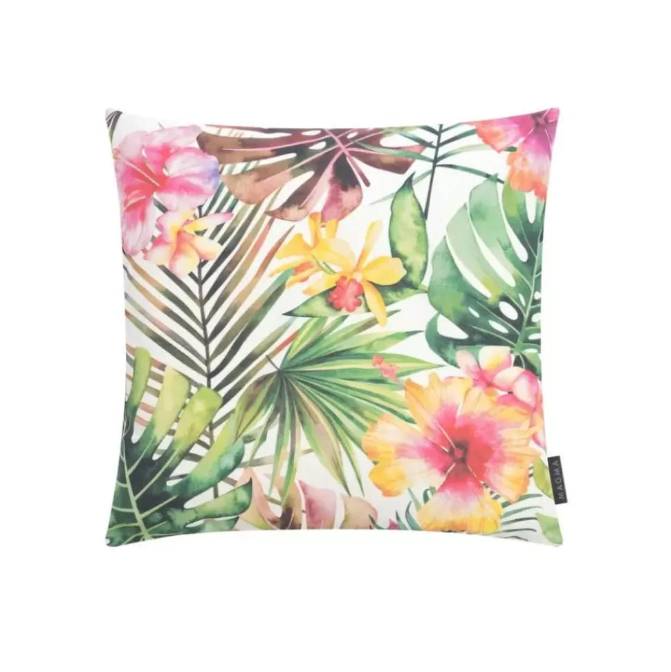 Outdoor-Kissenhulle Kokamo Mit Tropischem Print