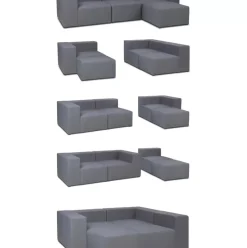 Outdoor-Sofa-Hocker Simon