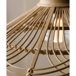 Pendelleuchte Balie Aus Rattan
