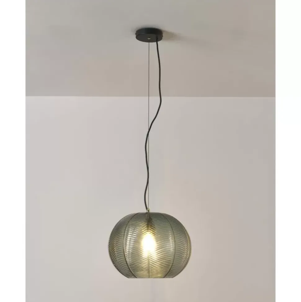 Pendelleuchte Brice Aus Getontem Glas