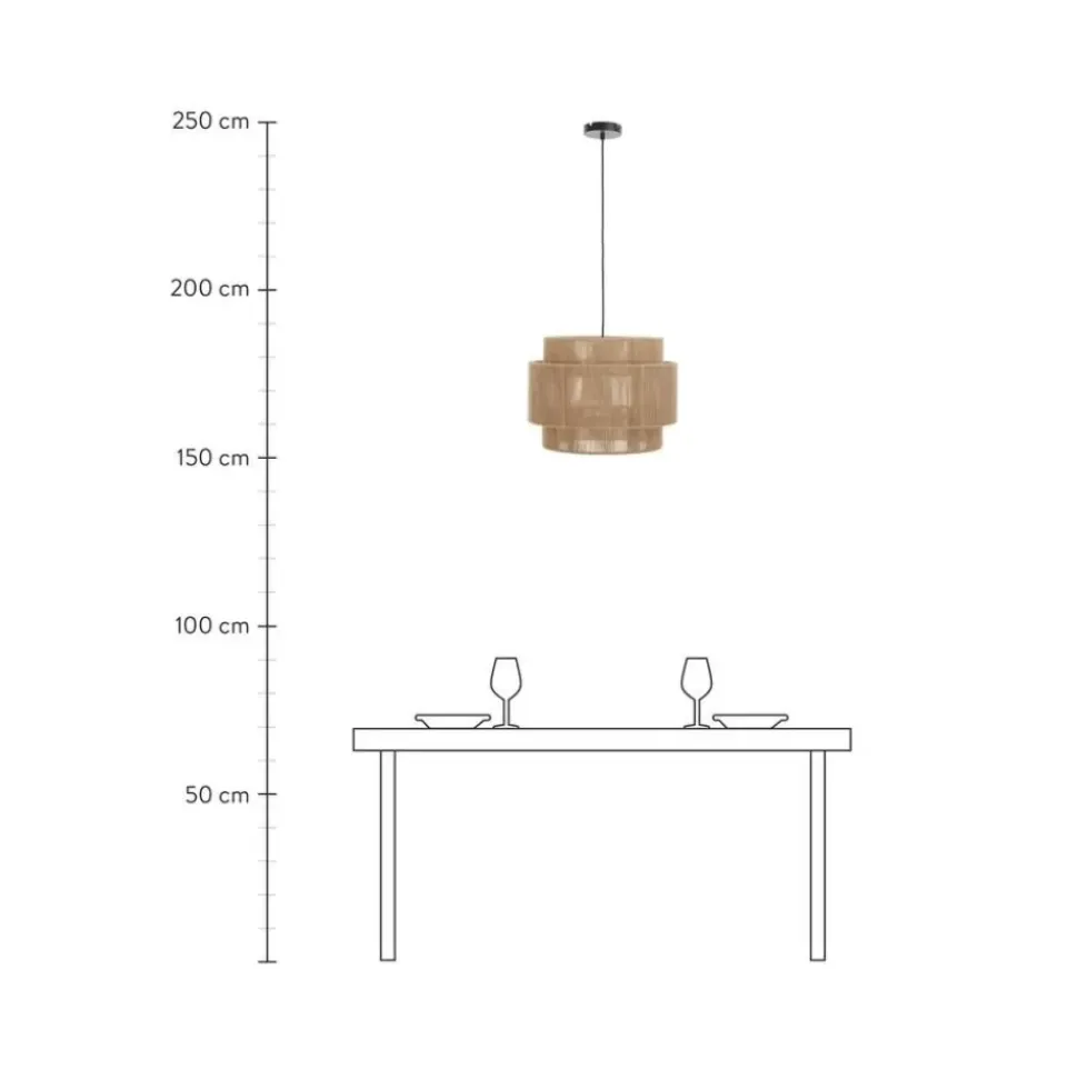 Pendelleuchte Cecillia Aus Jute